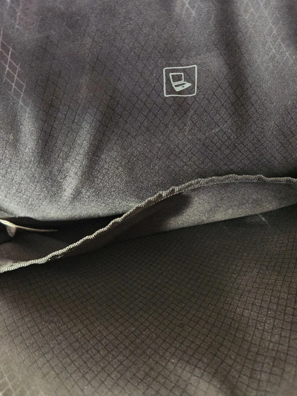 Samsonite Gray Travel Modern Utility Paracycle Laptop Backpack Charcoal